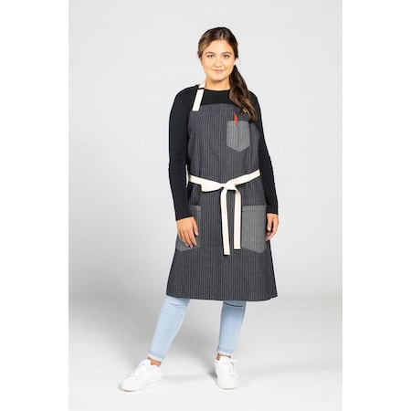 Uncommon Threads Rebel Bib Indigo Denim W/Blk Webbing 3104-76W1